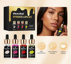 4 Piece Lip Exfoliation And Nourishing Treatment Set