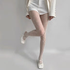 Floral Lace Mesh Nylon Pantyhose Tights