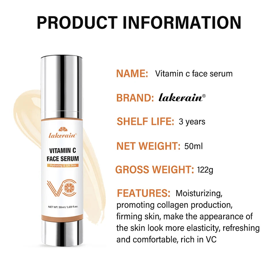 Vitamin C Face Serum Moisturizing Brightening Skin Care Essence