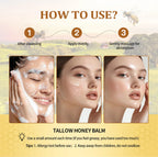 Beef Tallow and Honey Moisturizing Face and Body Cream