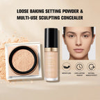 Concealer And Setting Powder Makeup Set
