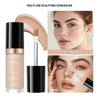 5 Color Liquid Face Concealer Waterproof Oil Control Foundation