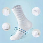 Polyester Spandex Casual Middle Tube Socks