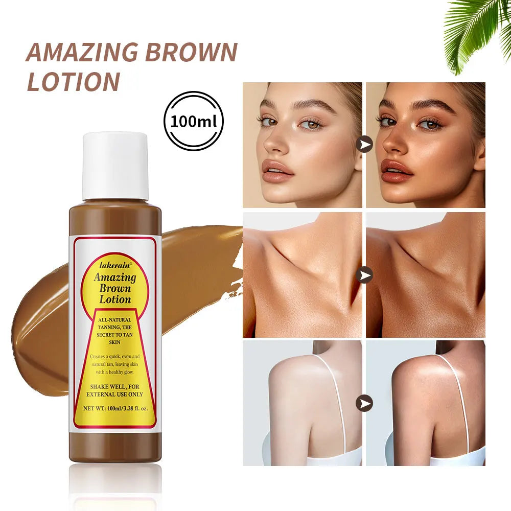 Sunless Tanning Body Lotion Liquid Bronzer