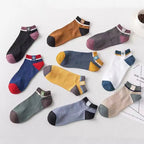 Cotton Blend Low Cut Casual Ankle Socks