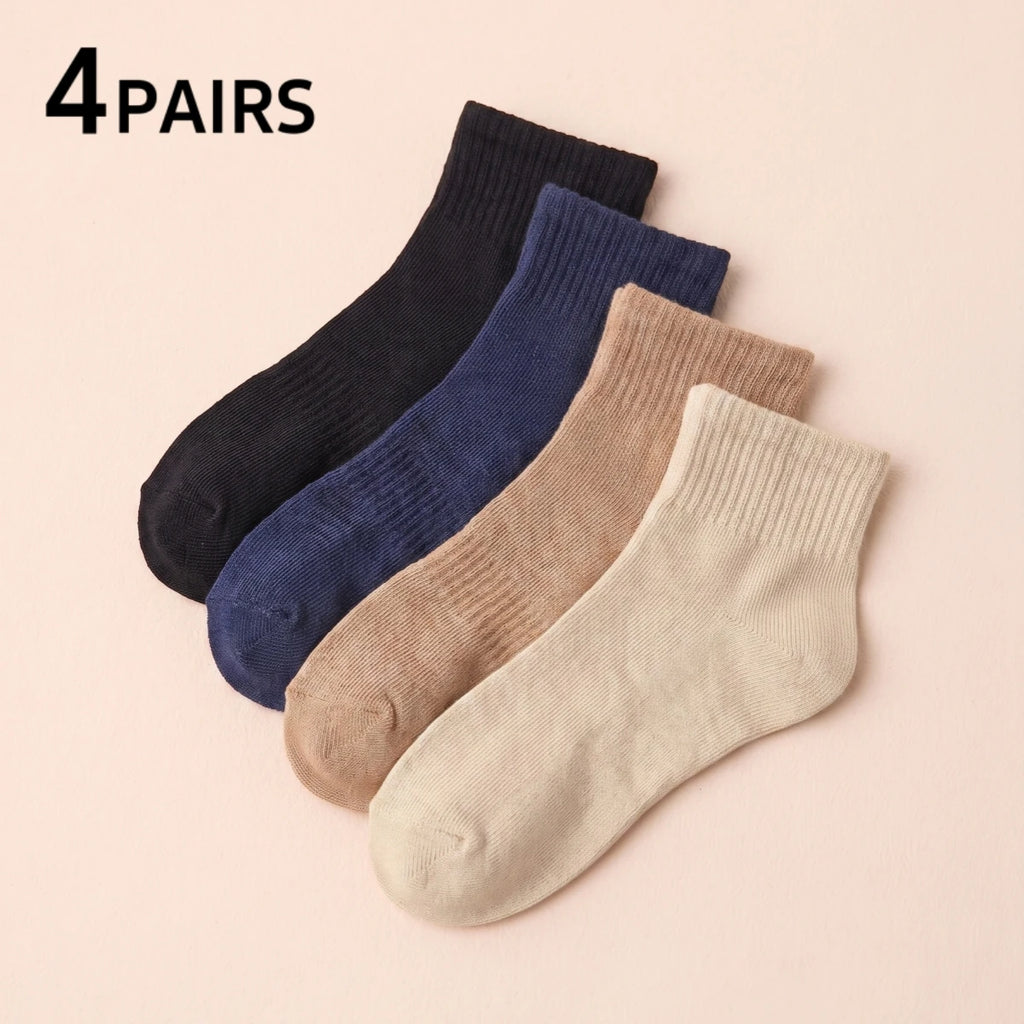 Polyester Elastane Women Ankle Socks Casual Daily Wear