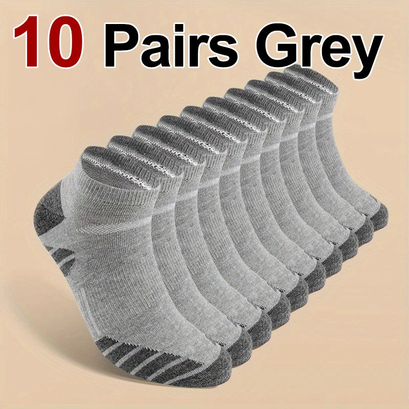 Polyester Elastane Low Cut Athletic Socks