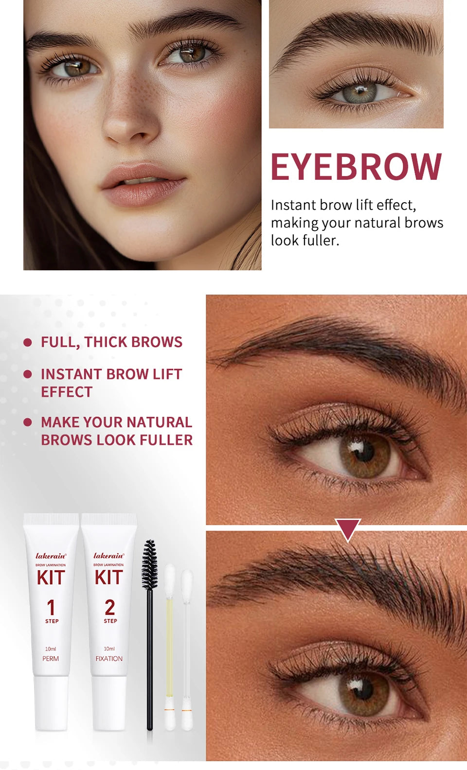 Professional Eyebrow Lamination Perming Kit - 10