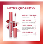 Matte Velvet Liquid Lipstick Waterproof Long Lasting Lip Glaze