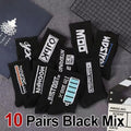 Polyester Elastane Casual Crew Socks