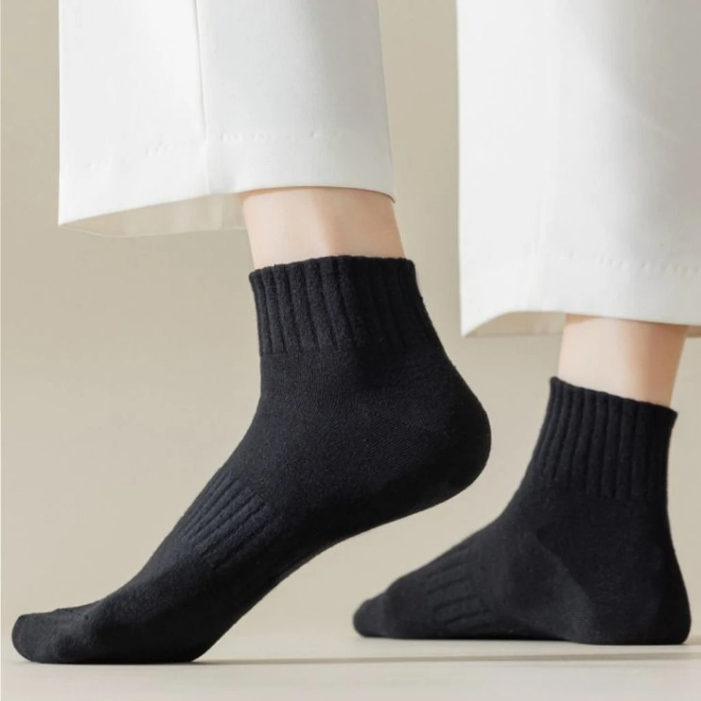 Polyester Elastane Women Ankle Socks Casual Daily Wear