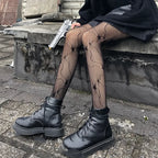 Nylon Fishnet Pantyhose Stretchy Mesh Tights
