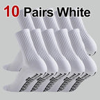 Polyester Elastane Anti Slip Sports Socks