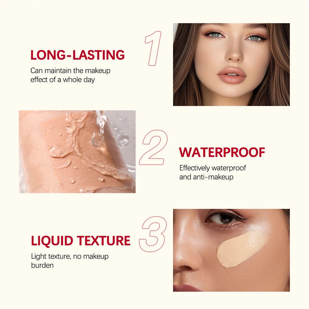 Liquid Foundation Matte Base Makeup - 4