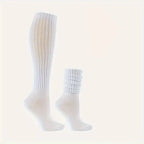 Polyester Elastane Knitted Calf Socks