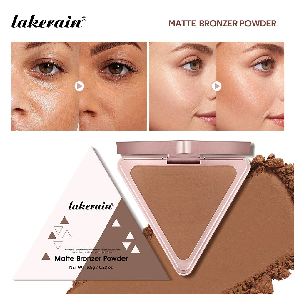 Matte Bronzer Powder Face Contour Makeup