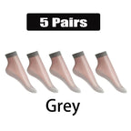 Nylon Breathable Invisible Boat Socks Women