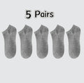 Polyester Nylon Ankle Socks Five Pack