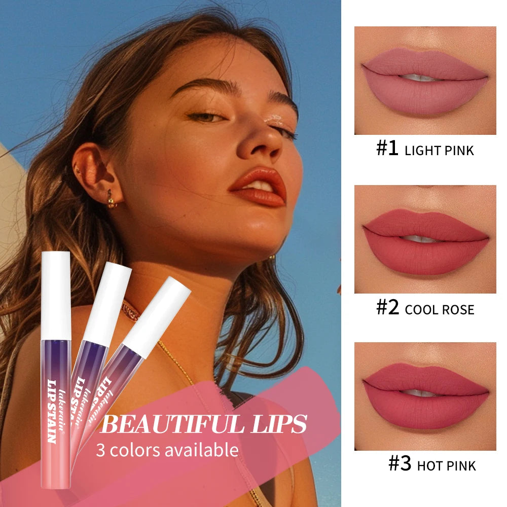 Waterproof Peel Off Lip Stain Moisturizing Long Lasting Liquid Lipstick - 4