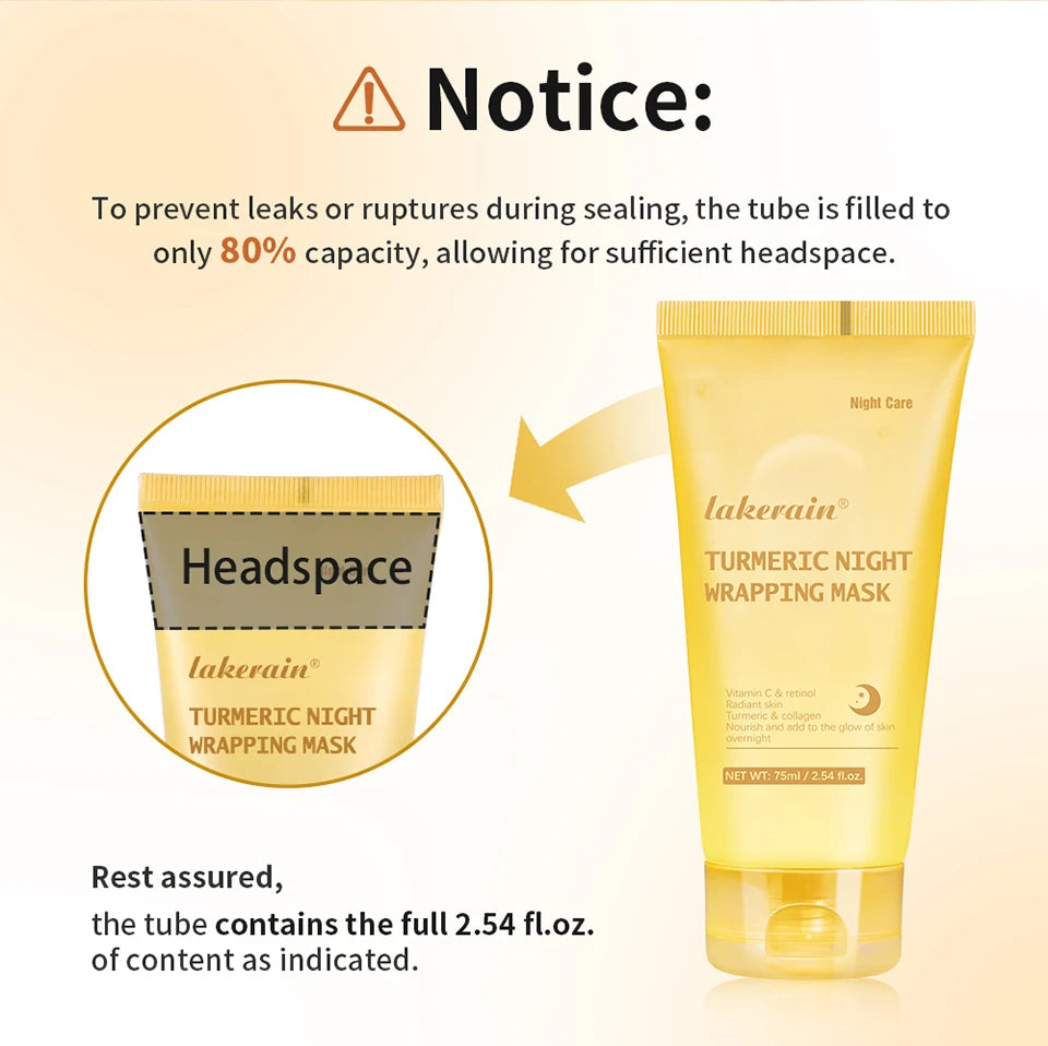 Collagen and Turmeric Peel Off Overnight Facial Mask Duo - 27