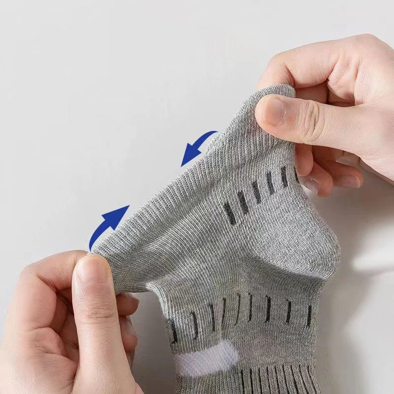 Polyester Blend Ankle Socks Sports Performance Footwear