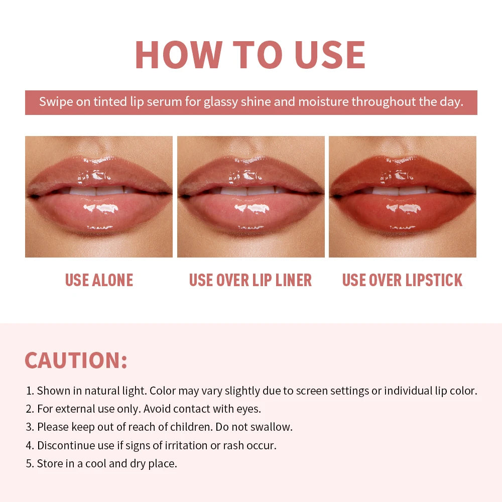 Tinted Hydrating Lip Serum Gloss