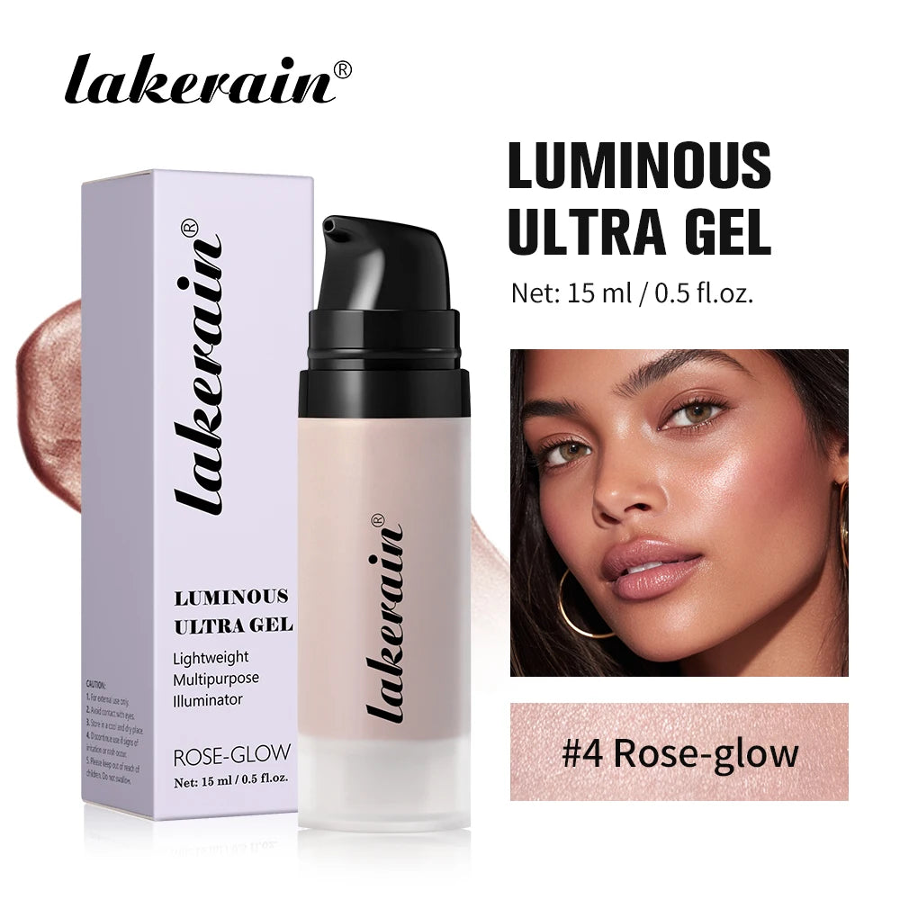 Water Based Gel Face Highlighter and Illuminating Makeup Primer