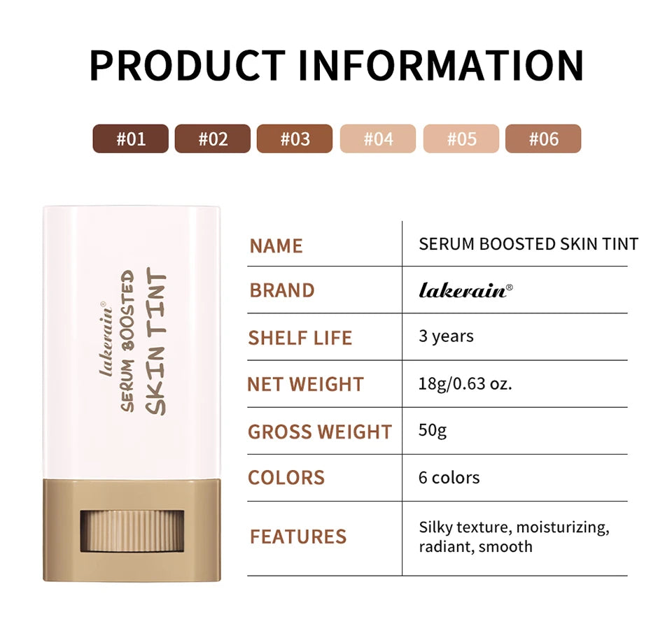 Serum Infused Skin Tint Foundation Stick - 17