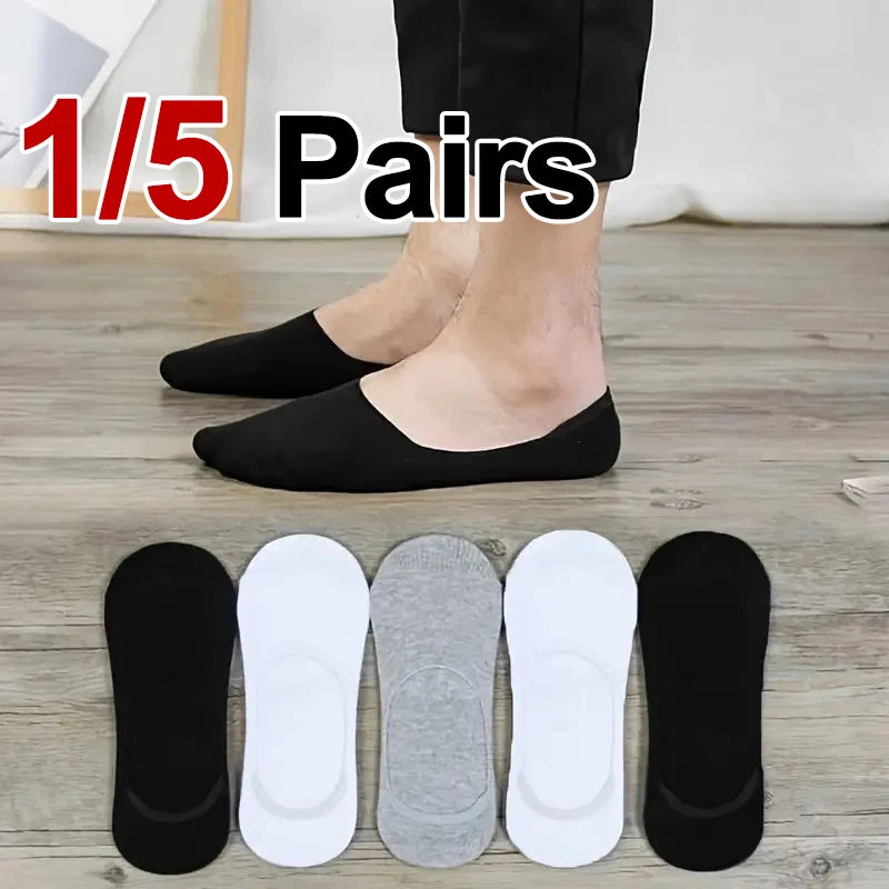 Polyester Elastane Low Cut Invisible Socks