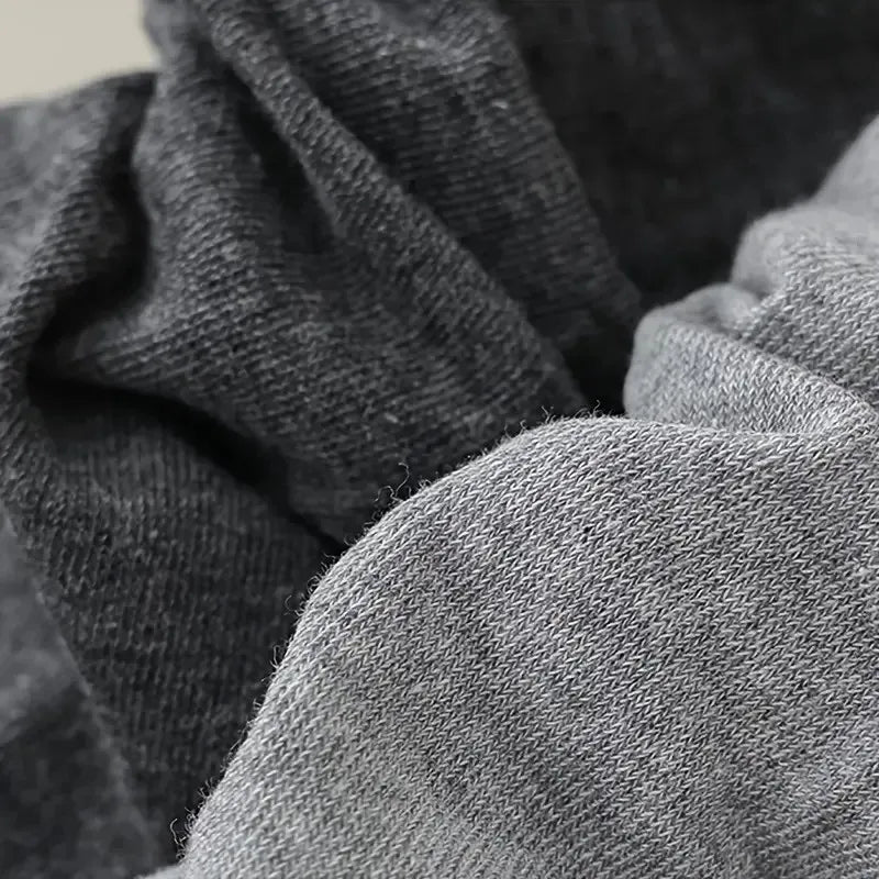 Ribbed Polyester Spandex Calf Socks
