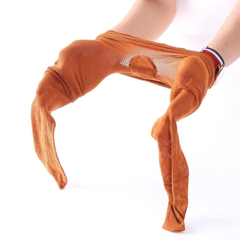 Nylon Fishnet Pantyhose for Ballroom and Latin Dance - 4