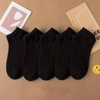 Mens Polyester Spandex Low Cut Ankle Socks