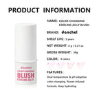 Color Changing Jelly Blush Stick For Lips And Cheeks