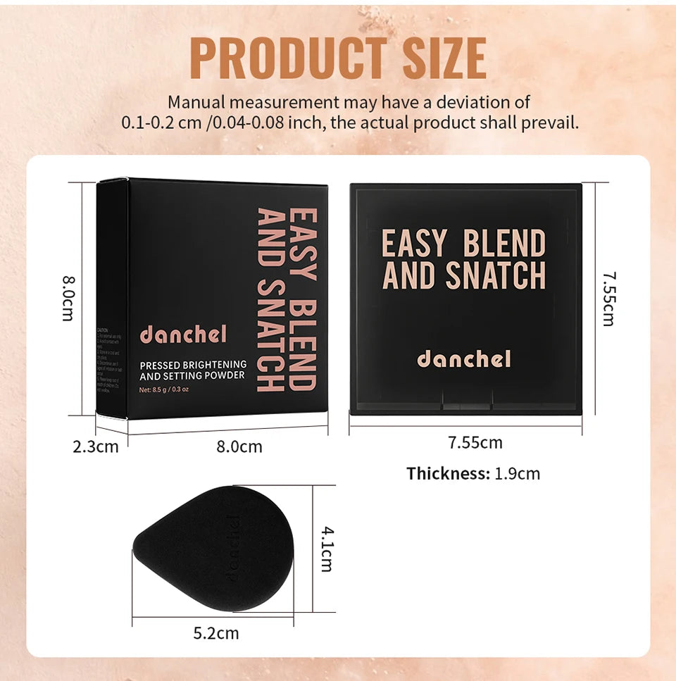 Pressed Matte Face Setting Powder Oil Control Makeup