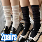 Polyester Lolita Style Long Stacked Stockings for Women