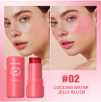 Cooling Water Jelly Tint Blush Stick for Lips and Cheeks