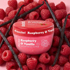 Raspberry Vanilla Sugar Body Scrub Exfoliating Cream