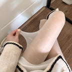 Nylon Polyester Heart Print Tights for Women