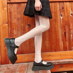 Nylon Mesh Fishnet Tights High Waist Pantyhose