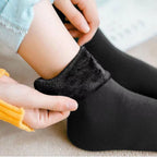 Polyester Fleece Lined Winter Socks