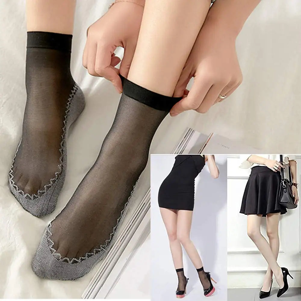 Nylon Elastane Breathable Anti Slip Women Boat Socks