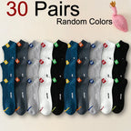 Polyester Spandex Ankle Socks Breathable Sports Casual Footwear