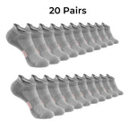 Polyester Elastane Athletic Ankle Socks