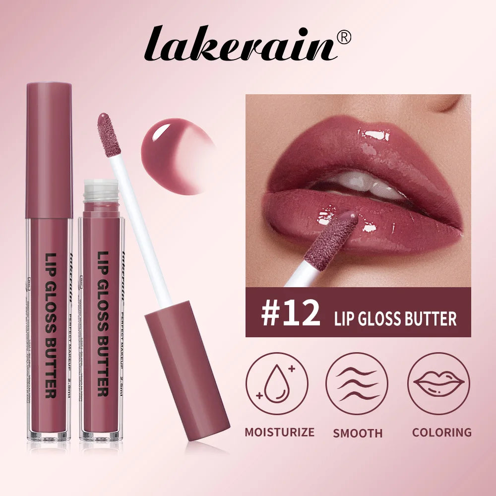 Moisturizing Liquid Lip Gloss Butter With High Shine Finish - 2