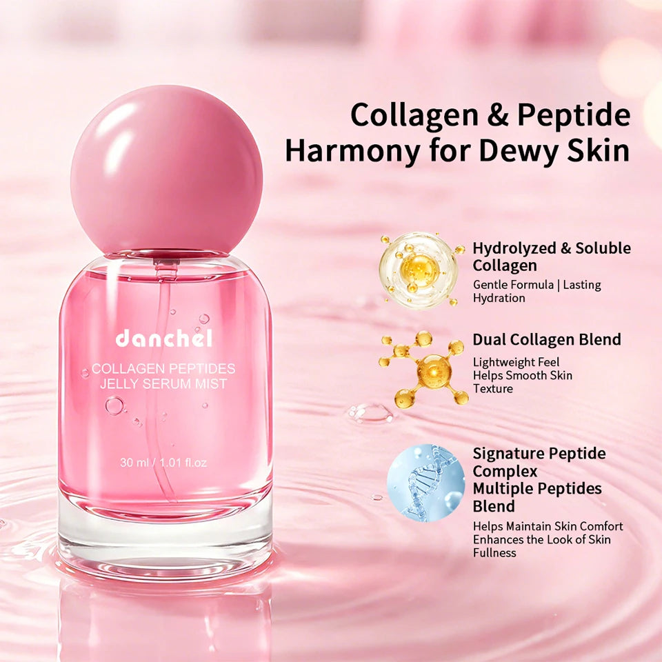 Collagen Peptide Jelly Serum Mist Deep Hydrating Facial Spray