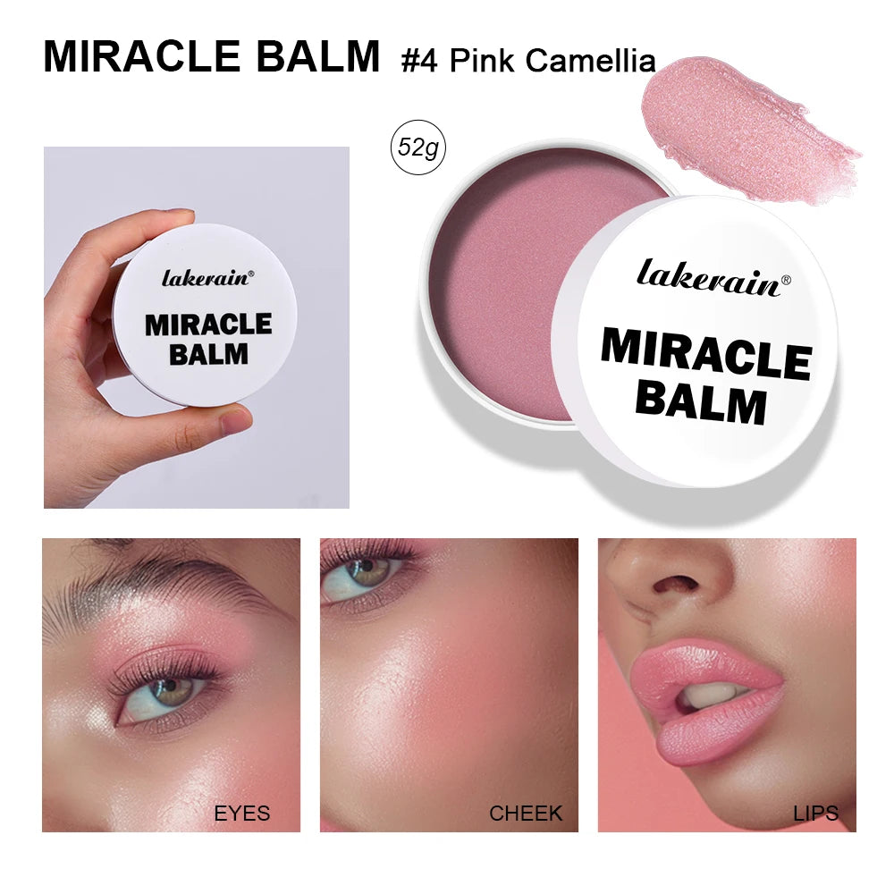 Multipurpose Cream Tint Balm for Cheeks Lips and Eyelids
