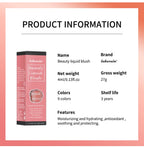 Liquid Blush Face Cheek Tint Waterproof Long Lasting Pigmented Makeup