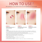 Liquid Blush Face Cheek Tint Waterproof Long Lasting Pigmented Makeup