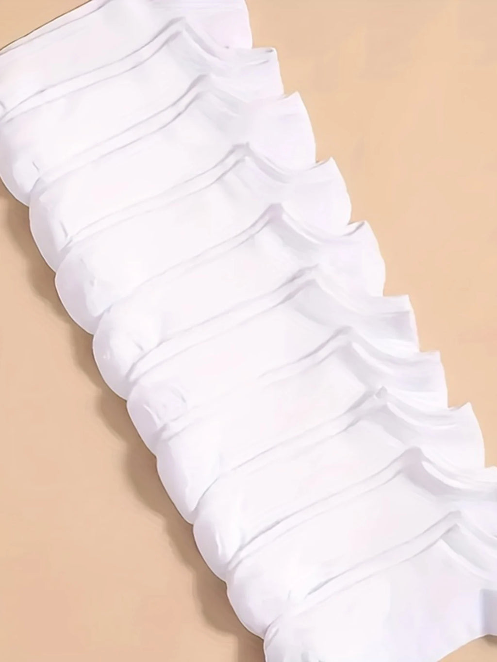 Polyester Elastane Low Cut Casual Socks 10 Pack