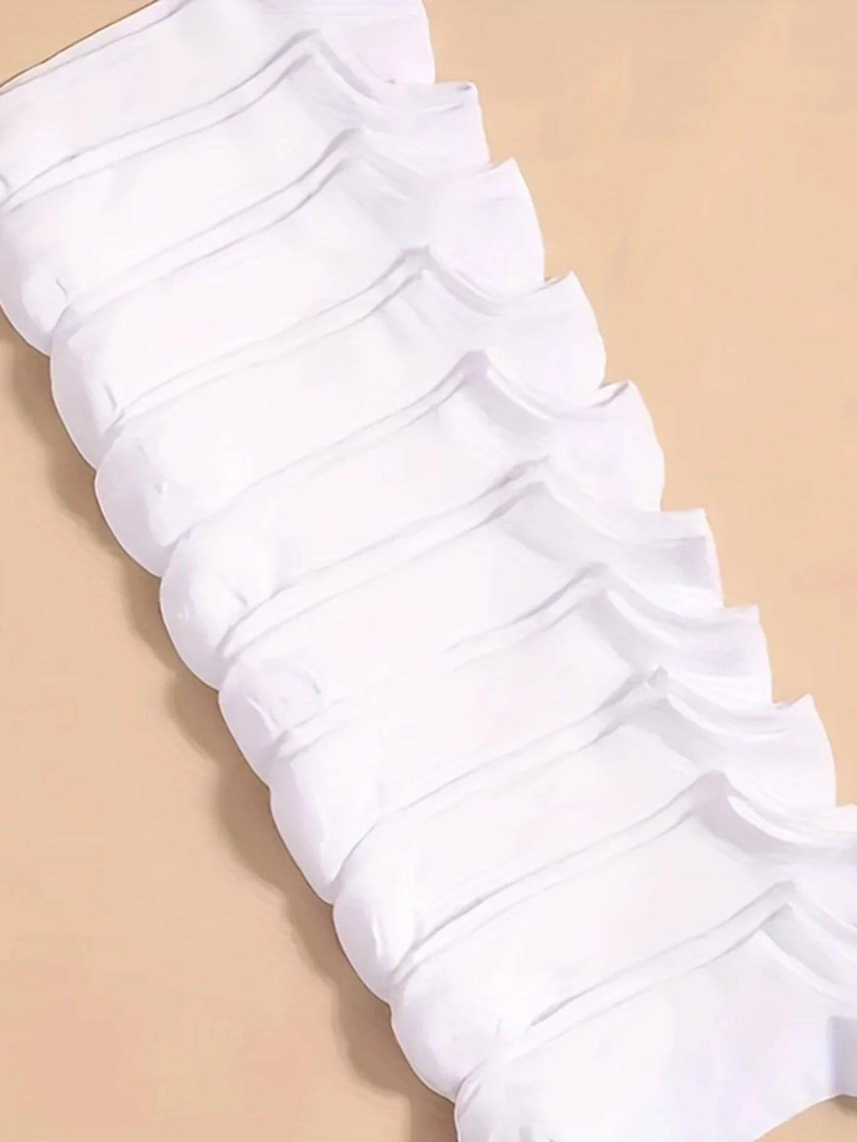 Polyester Elastane Low Cut Casual Socks 10 Pack